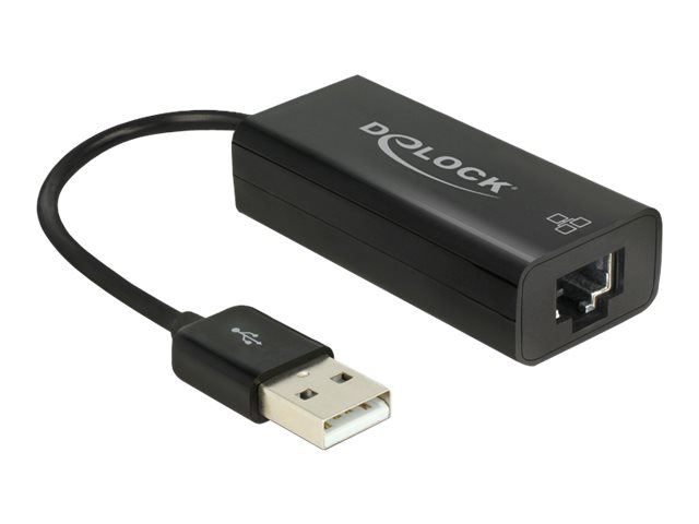 Delock Adapter USB 2.0 > LAN 10/100 Mb/s Delock Adapter USB 2.0 > LAN 10/100 Mb/s