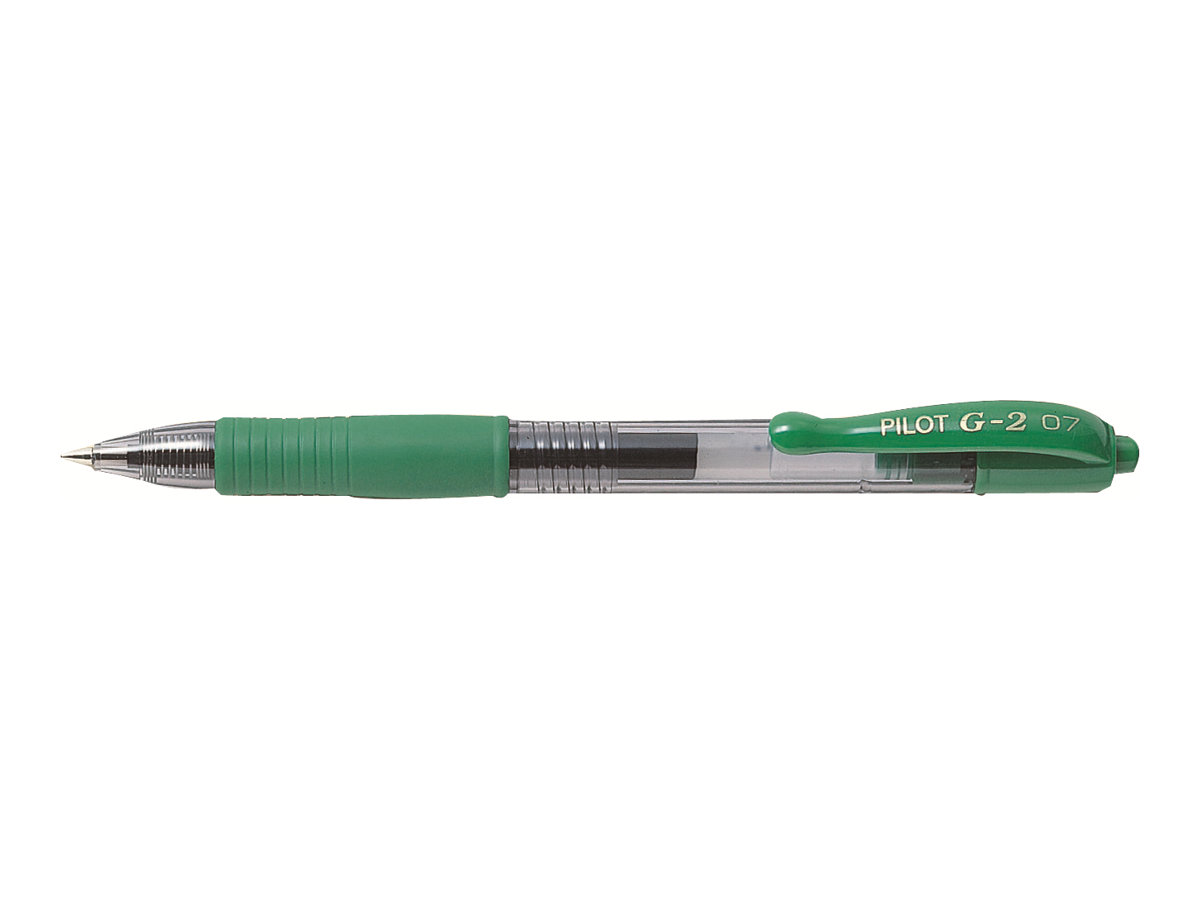 PILOT G2 Gelschreiber gruen/transparent 0,4 mm, Schreibfarbe: gruen, 1 St. PILOT G2 Gelschreiber gruen/transparent 0,4 mm, Schreibfarbe: gruen, 1 St.