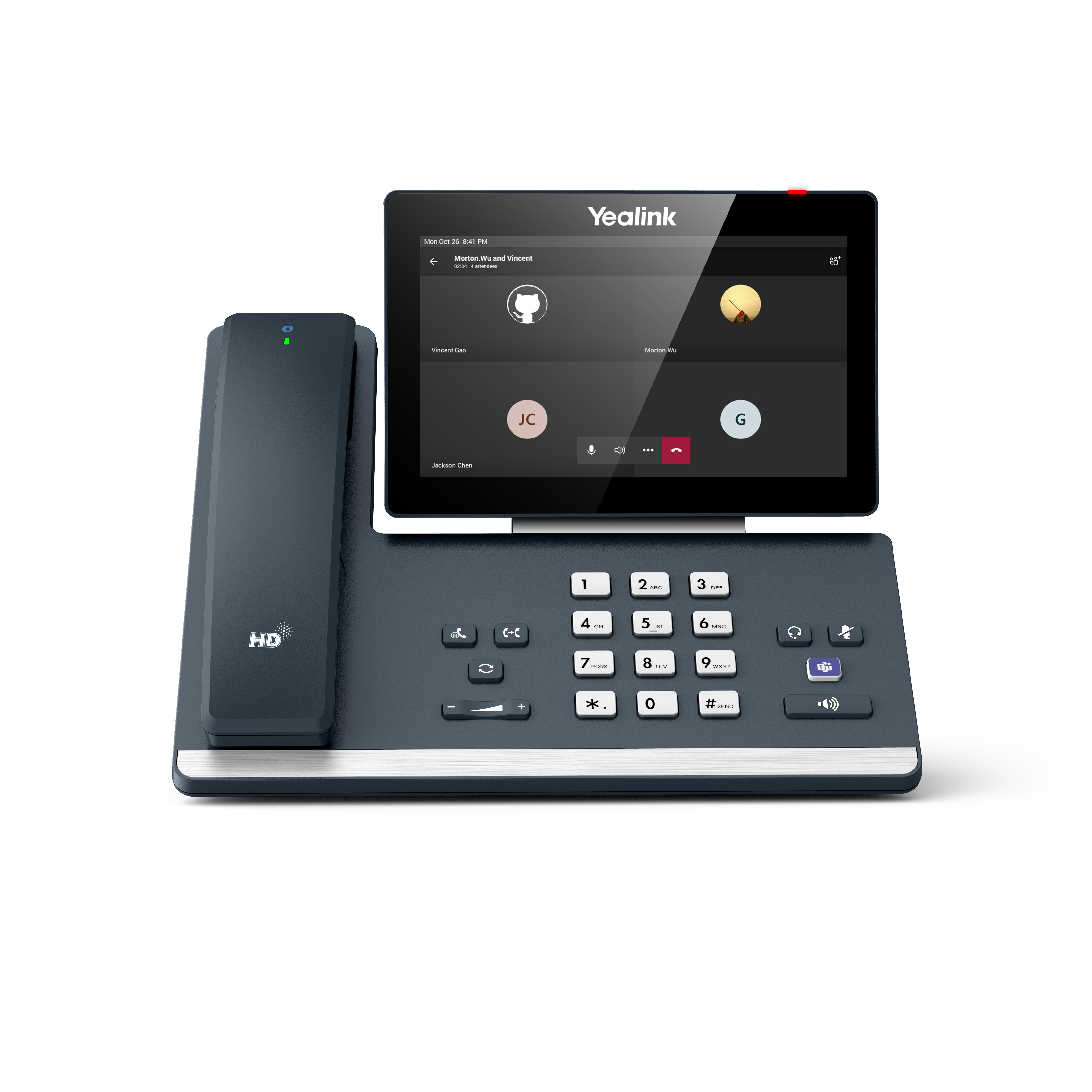 Yealink MP58-WH E2 Teams Bluetooth Rufnummernanzeige