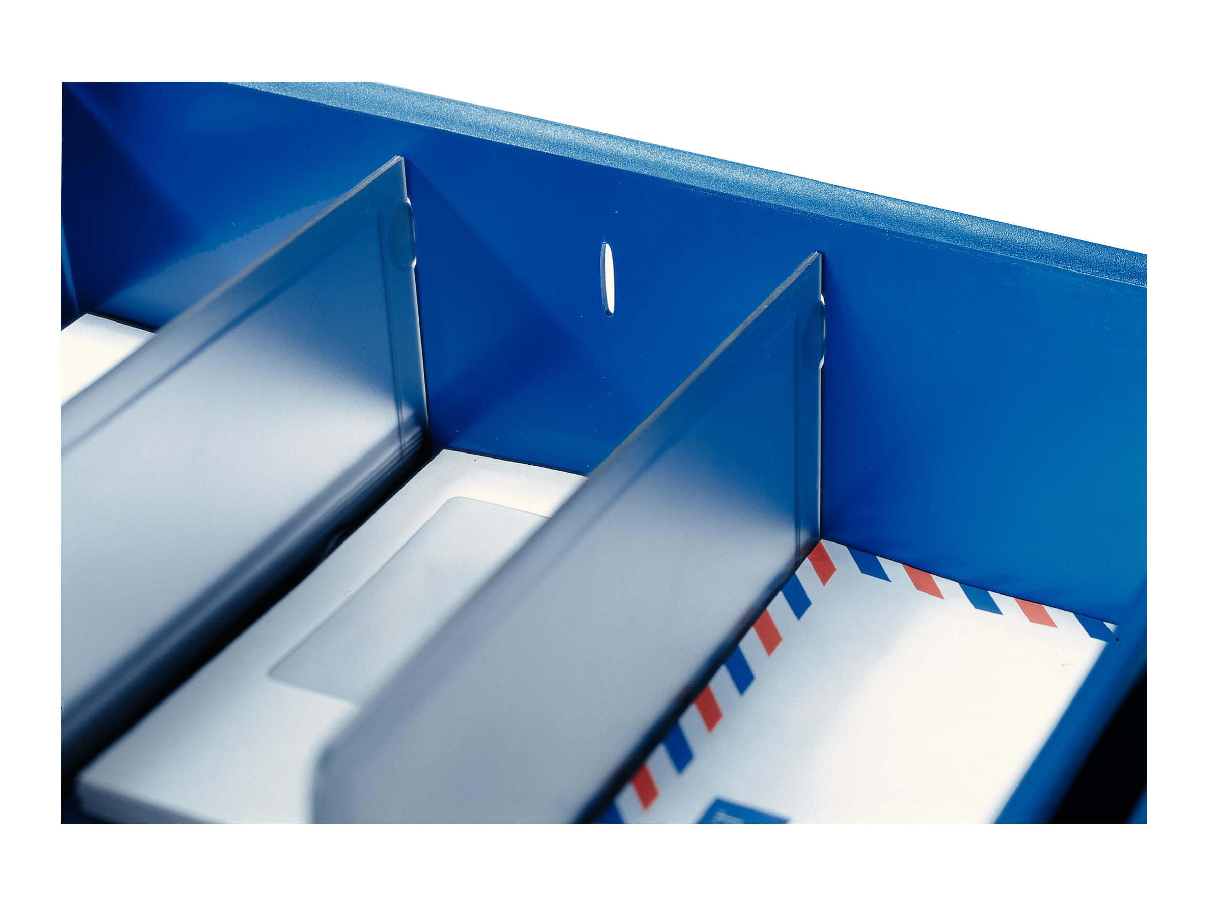 LEITZ Briefablage Sorty A4 quer blau LEITZ Briefablage Sorty A4 quer blau