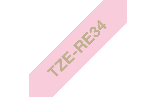 TZERE34 BROTHER PT Schriftband 12mm gold