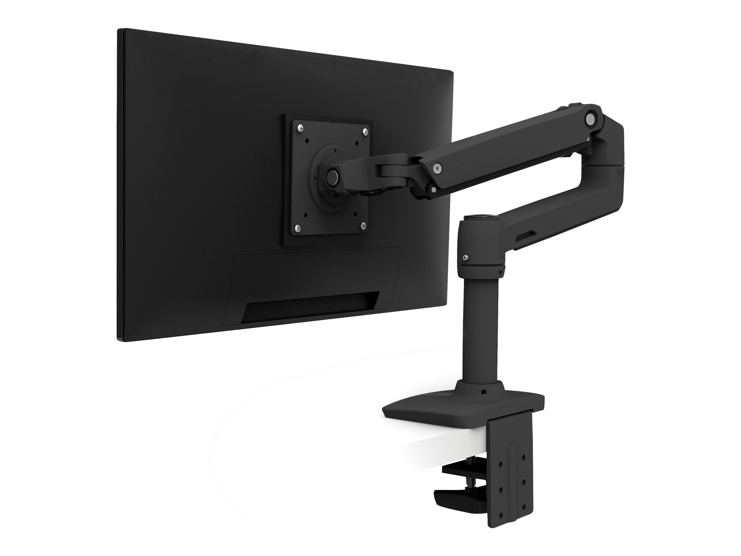 ERGOTRON LX LCD Arm für Tischmontage matt schwarz bis 81,28cm 32Zoll max. 11kg VESA 75x75mm 100x100mm neigen schwenken drehen