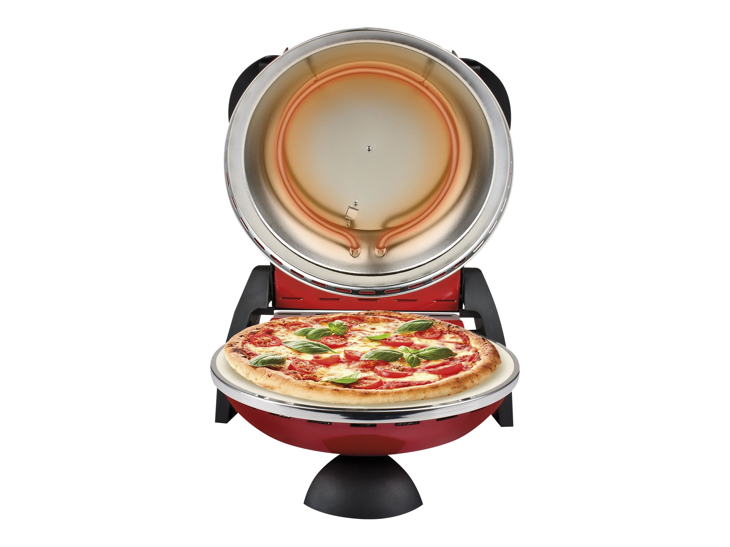 G3Ferrari G3 Ferrari Delizia 1 PizzaPizzen Edelstahl 31 cm Mechanisch 400 C 0,083 h