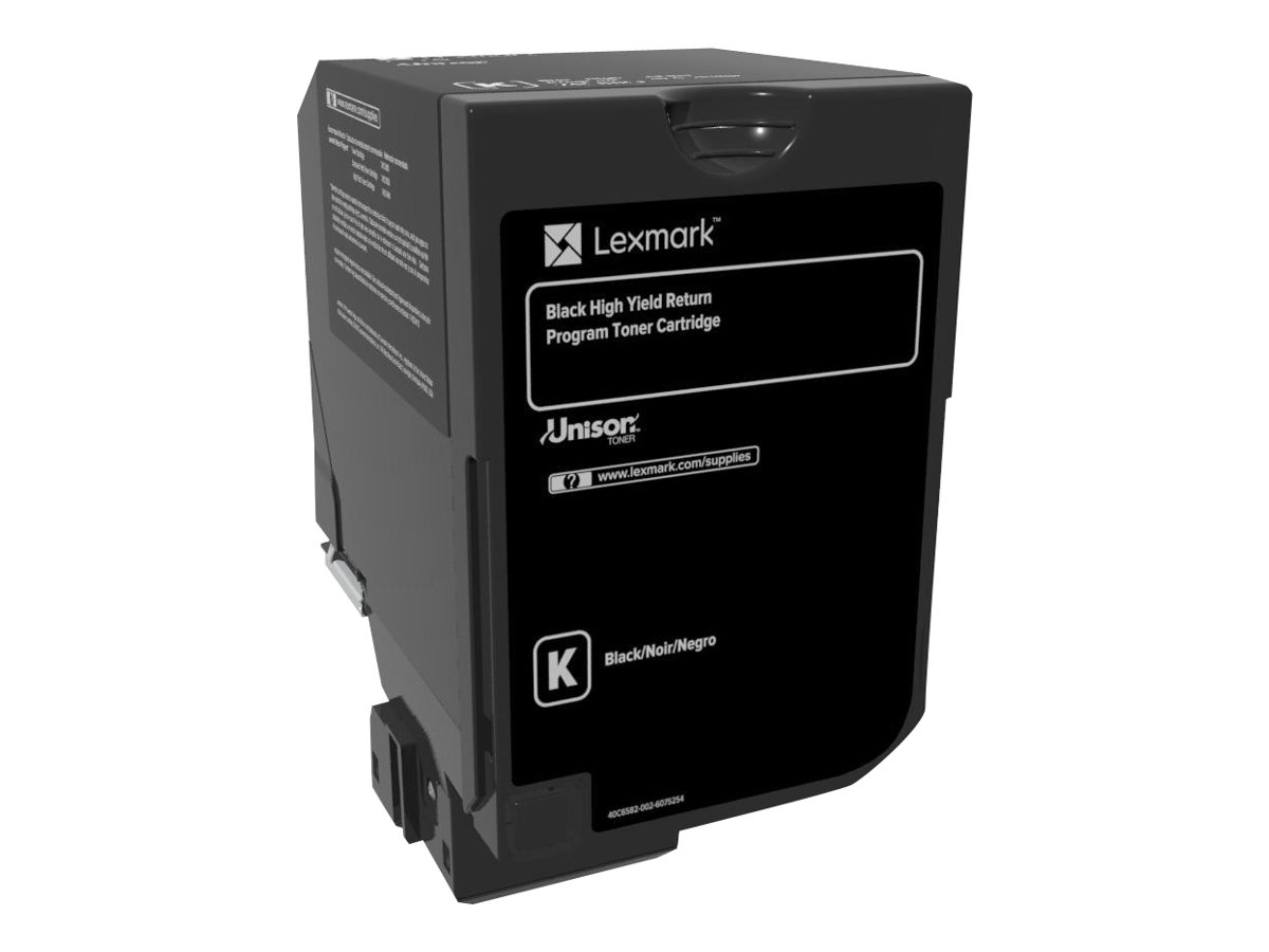 74C2HK0 LEXMARK CS72x Toner black return 74C2HK0 LEXMARK CS72x Toner black return