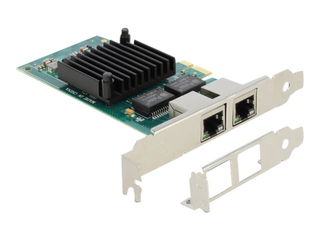 Delock PCI Express x1 Karte 2 x RJ45 Gigabit LAN i350