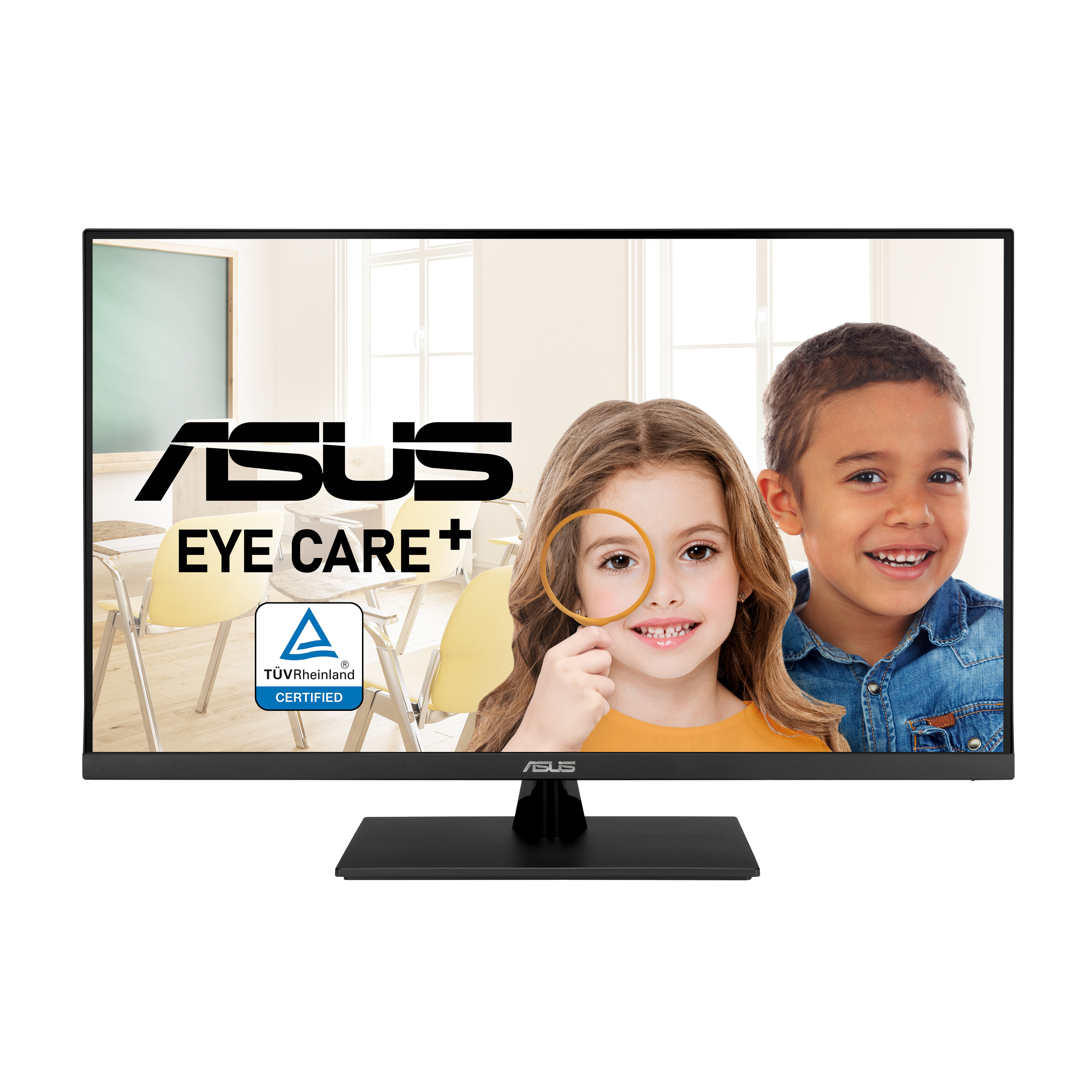 ASUS VP327Q Eye Care Monitor 80,01cm 31,5Zoll VA UHD 169 60Hz 350cdm2 4ms 2xHDMI DP 2x2w Speaker Black