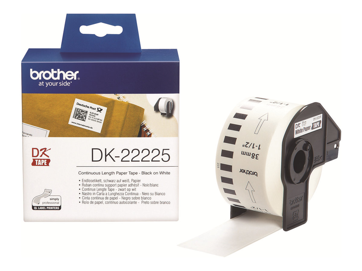 DK22225 BROTHER PT QL550 ETIKETTEN WEISS DK22225 BROTHER PT QL550 ETIKETTEN WEISS