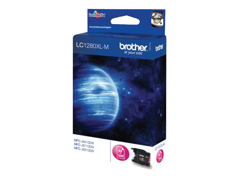 LC1280XLM BROTHER MFC Tinte magenta HC LC1280XLM BROTHER MFC Tinte magenta HC