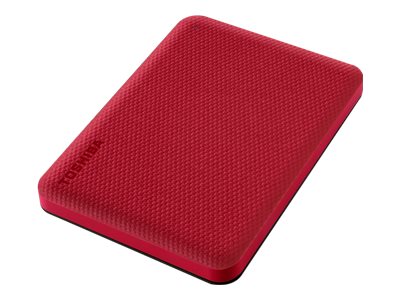 TOSHIBA Canvio Advance 2 TB externe HDD-Festplatte rot