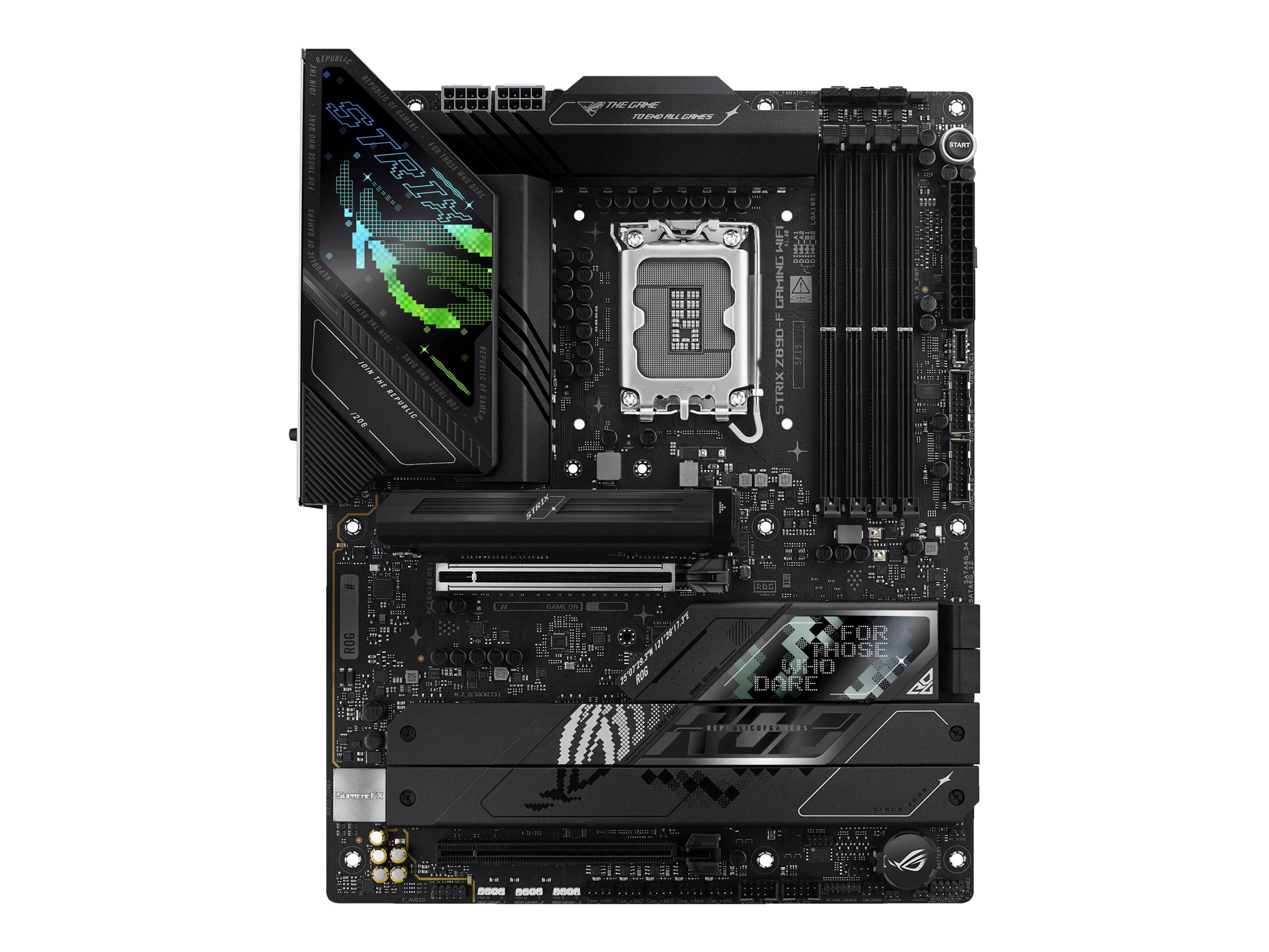 ASUS ROG STRIX Z890-F GAMING WIFI LGA1851 DDR5 ATX MB ASUS ROG STRIX Z890-F GAMING WIFI LGA1851 DDR5 ATX MB