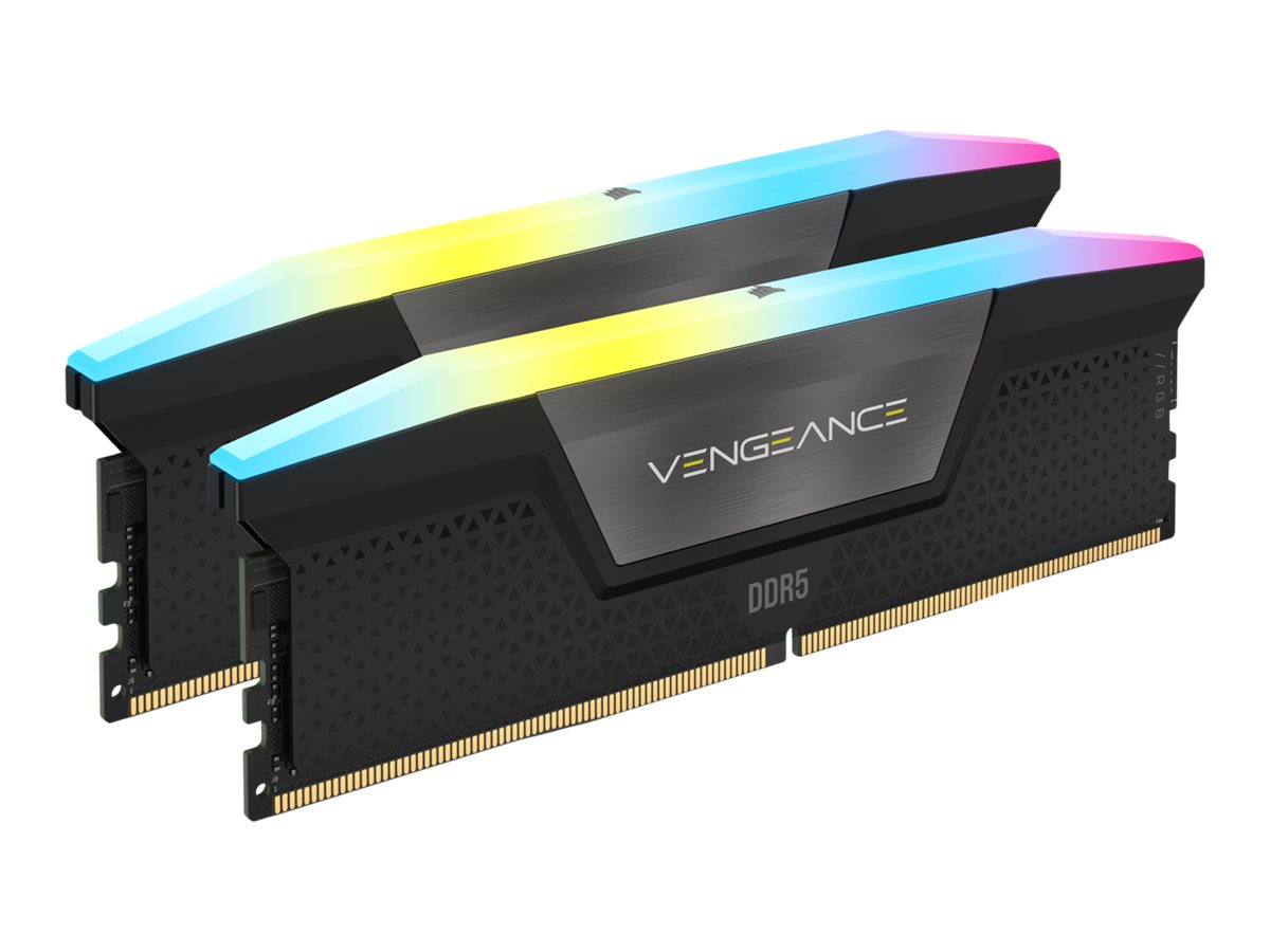 Corsair Vengeance RGB DDR5 Kit 32 GB 2 x 16 GB CMH32GX5M2B6400C36