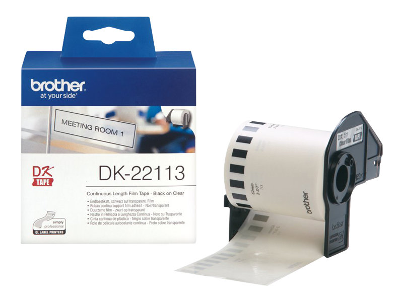 DK22113 BROTHER PT QL550 ETIKETTEN KLAR DK22113 BROTHER PT QL550 ETIKETTEN KLAR