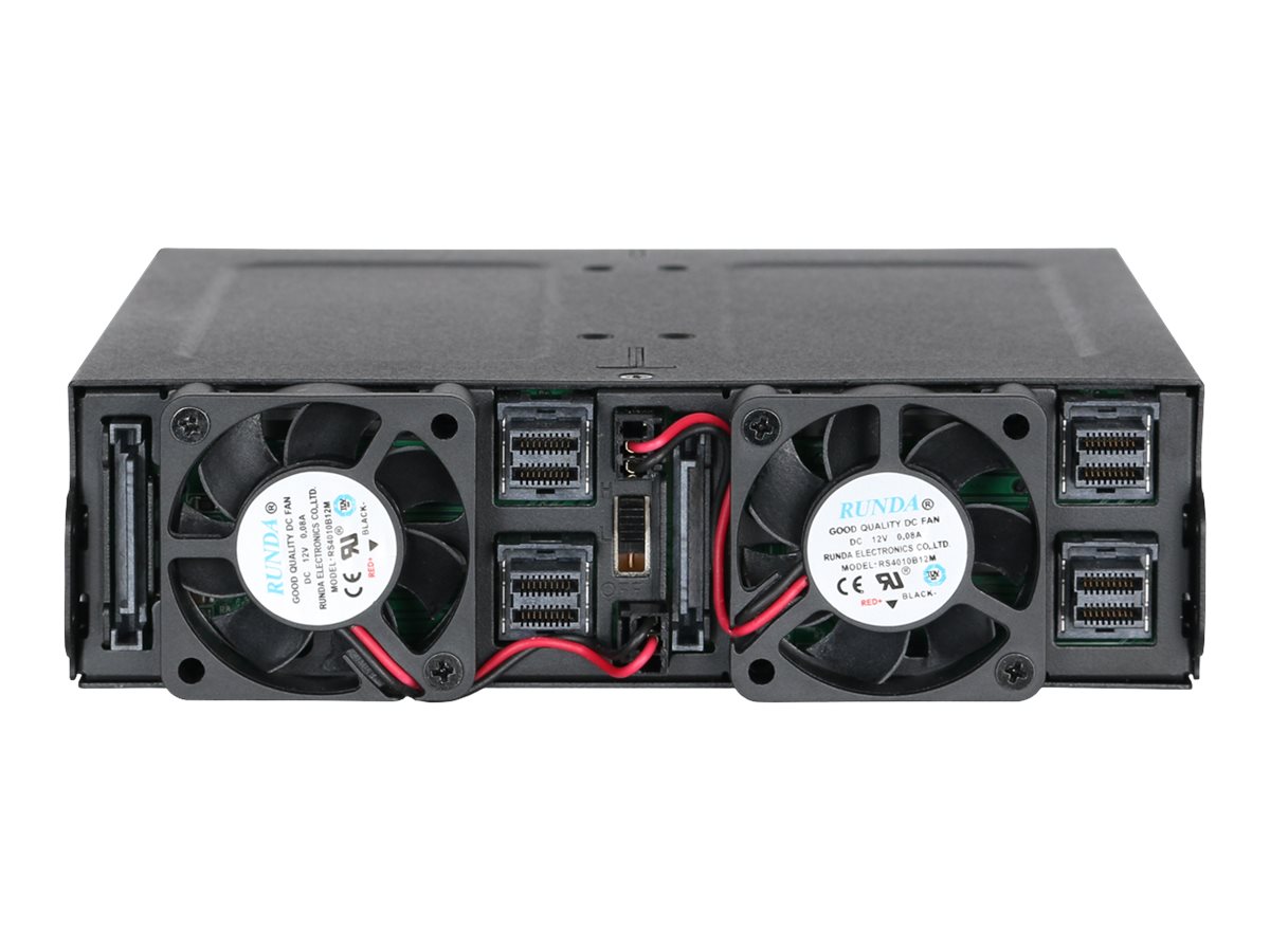 Backplane IcyDock 4x6,3cm SATAI-III in 1x5,25 HDD/SSD sw