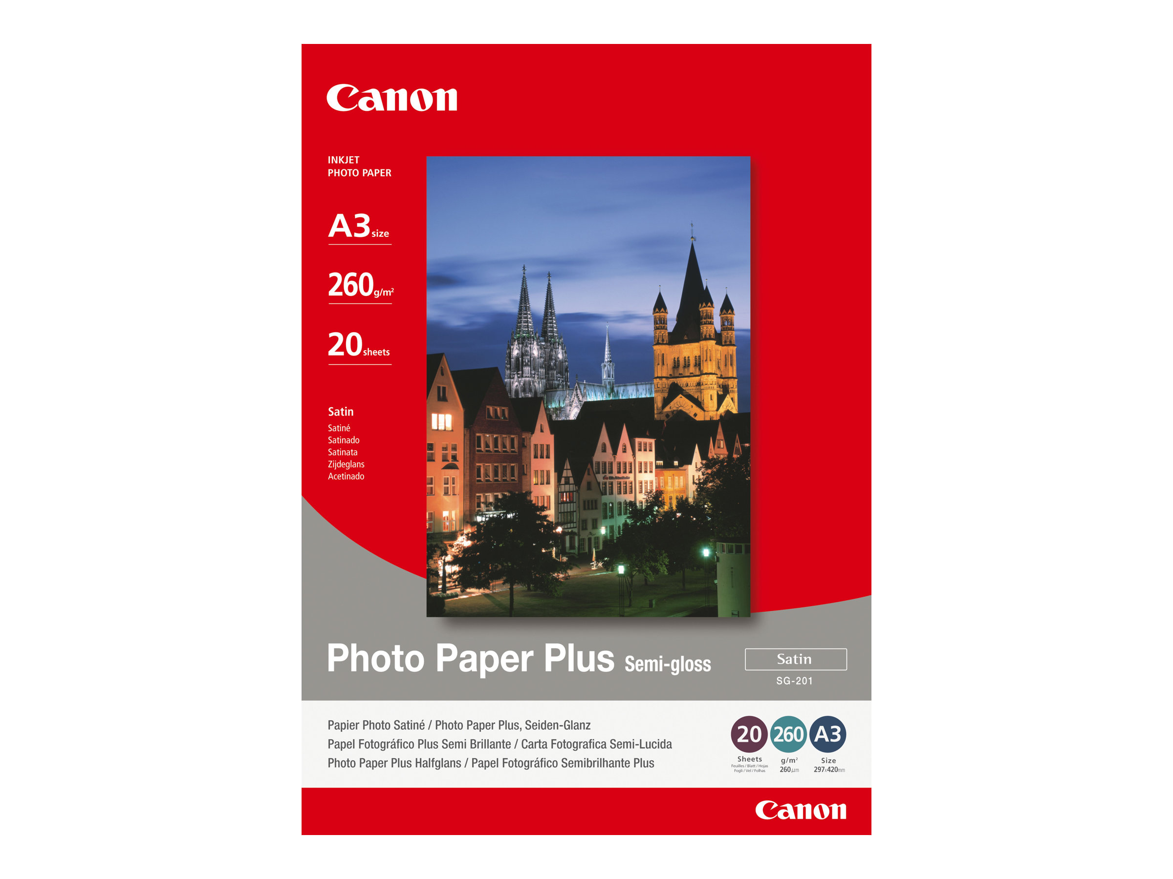 1686B026 CANON Fotopapier A3 (297x420mm) 1686B026 CANON Fotopapier A3 (297x420mm)