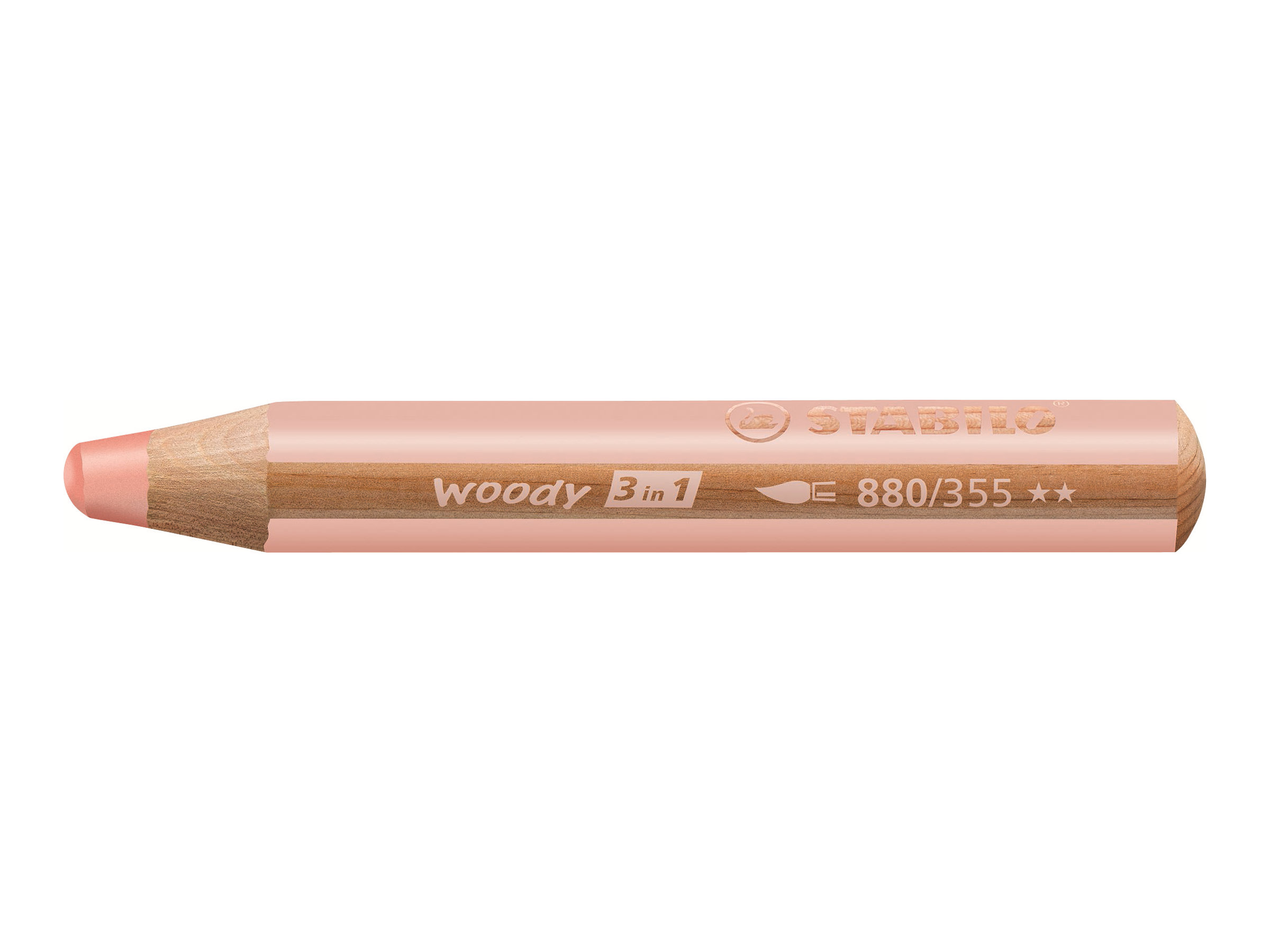 STABILO woody 3 in 1 Malset farbsortiert, 6 St.