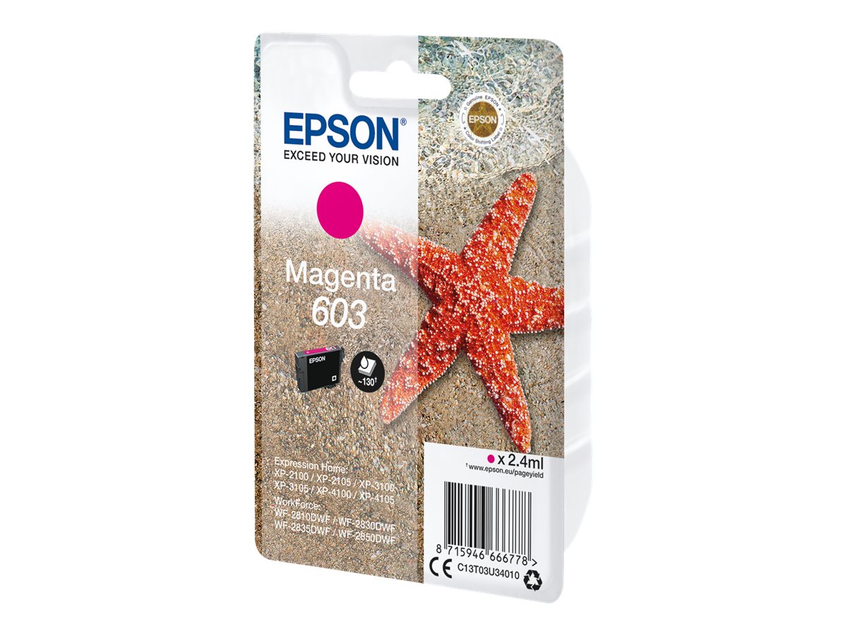 EPSON 1LB Singlepack Magenta 603 Ink w/s EPSON 1LB Singlepack Magenta 603 Ink w/s
