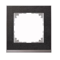 Merten Rahmen M-Pure MEG40103669 1f. Schiefer/aluminium Decor Merten Rahmen M-Pure MEG40103669 1f. Schiefer/aluminium Decor
