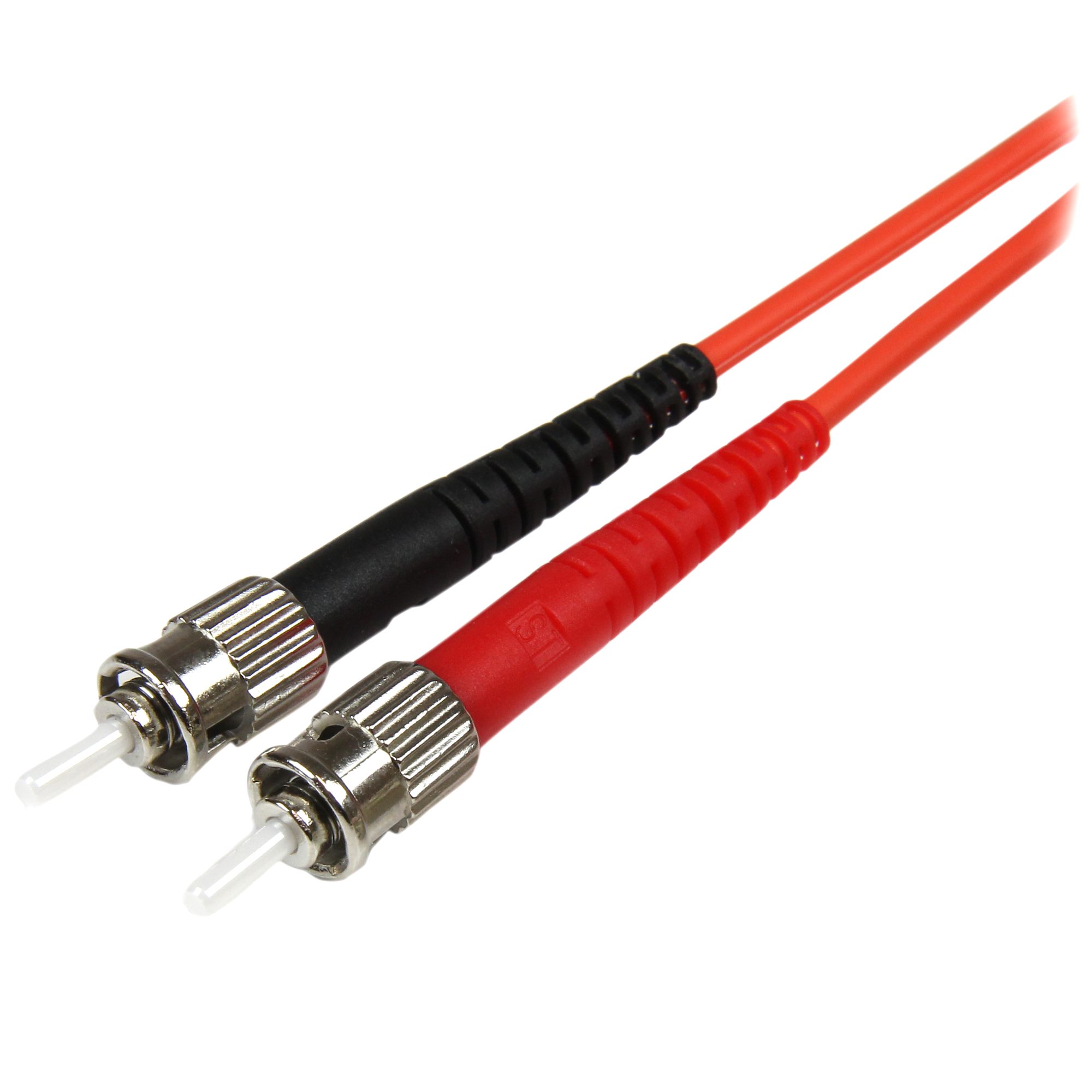 STARTECHCOM 1m Multimode 50125 Duplex Fiber Patch Cable LC ST