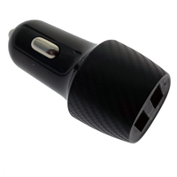 2GO Dual-USB Carcharger 2A - Auto-Netzteil - 2 A - 2 Ausgabeanschlussstellen (USB)