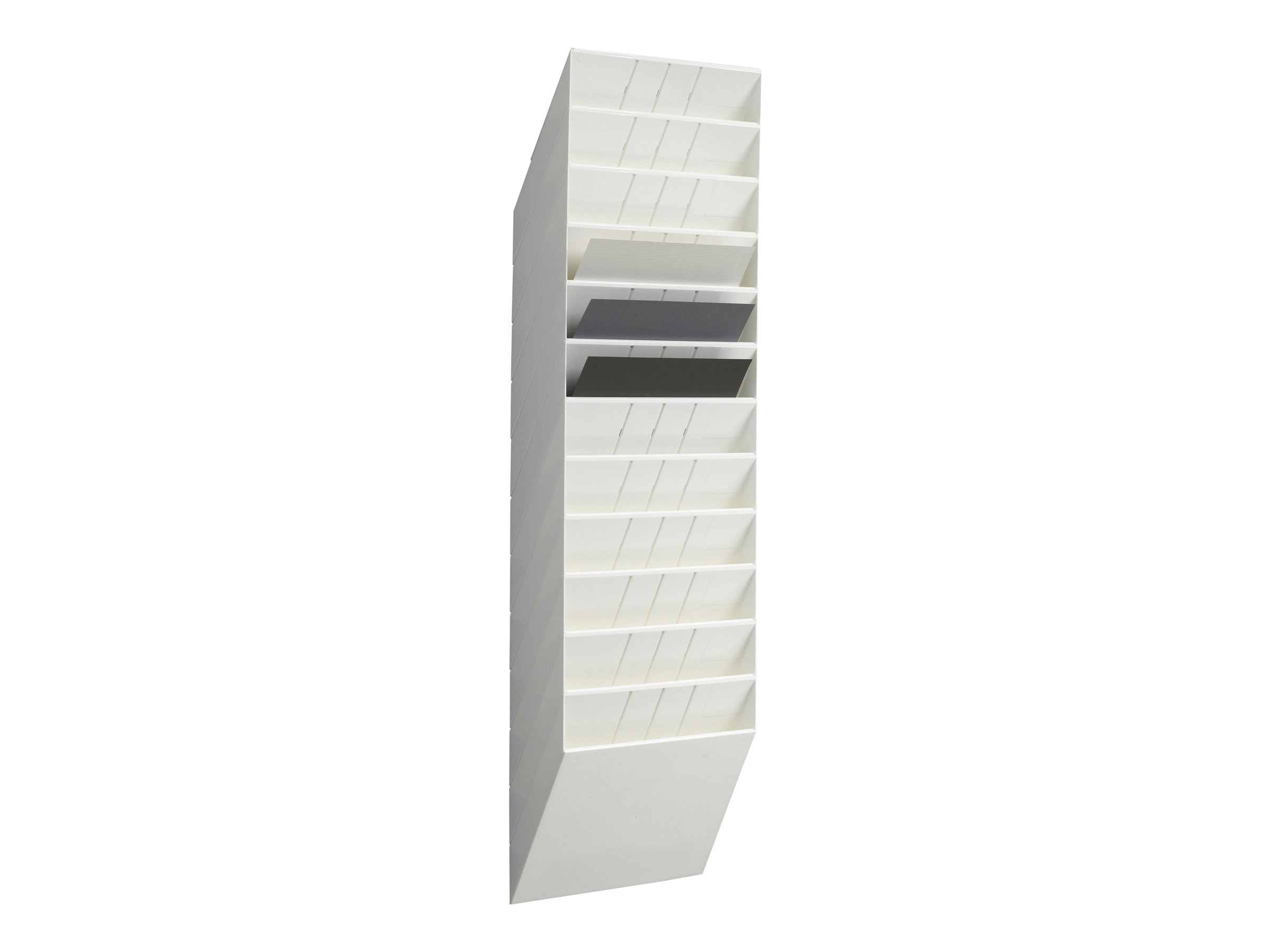 DURABLE Wandprospekthalter FLEXIBOXX weiss DIN A4