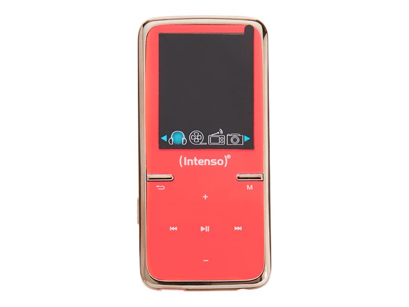 Intenso MP3 Player Video Scooter 16 GB, 1,8 LCD, pink retail