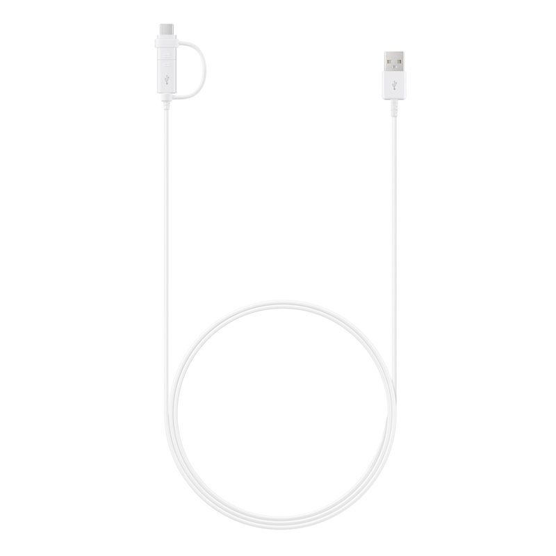 Samsung EP-DG930 Kabel USB-C Micro-USB weiß