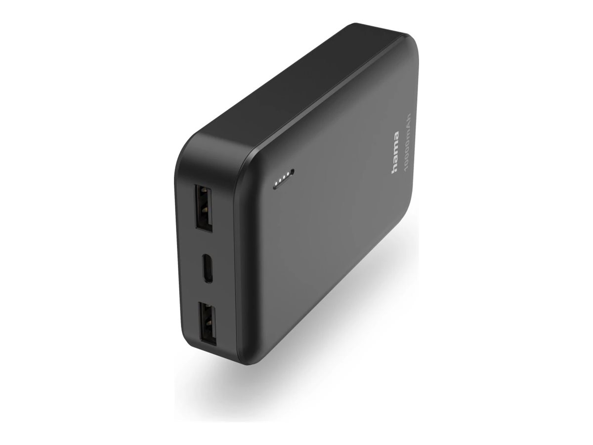hama Pocket 5 Powerbank 10.000 mAh anthrazit hama Pocket 5 Powerbank 10.000 mAh anthrazit