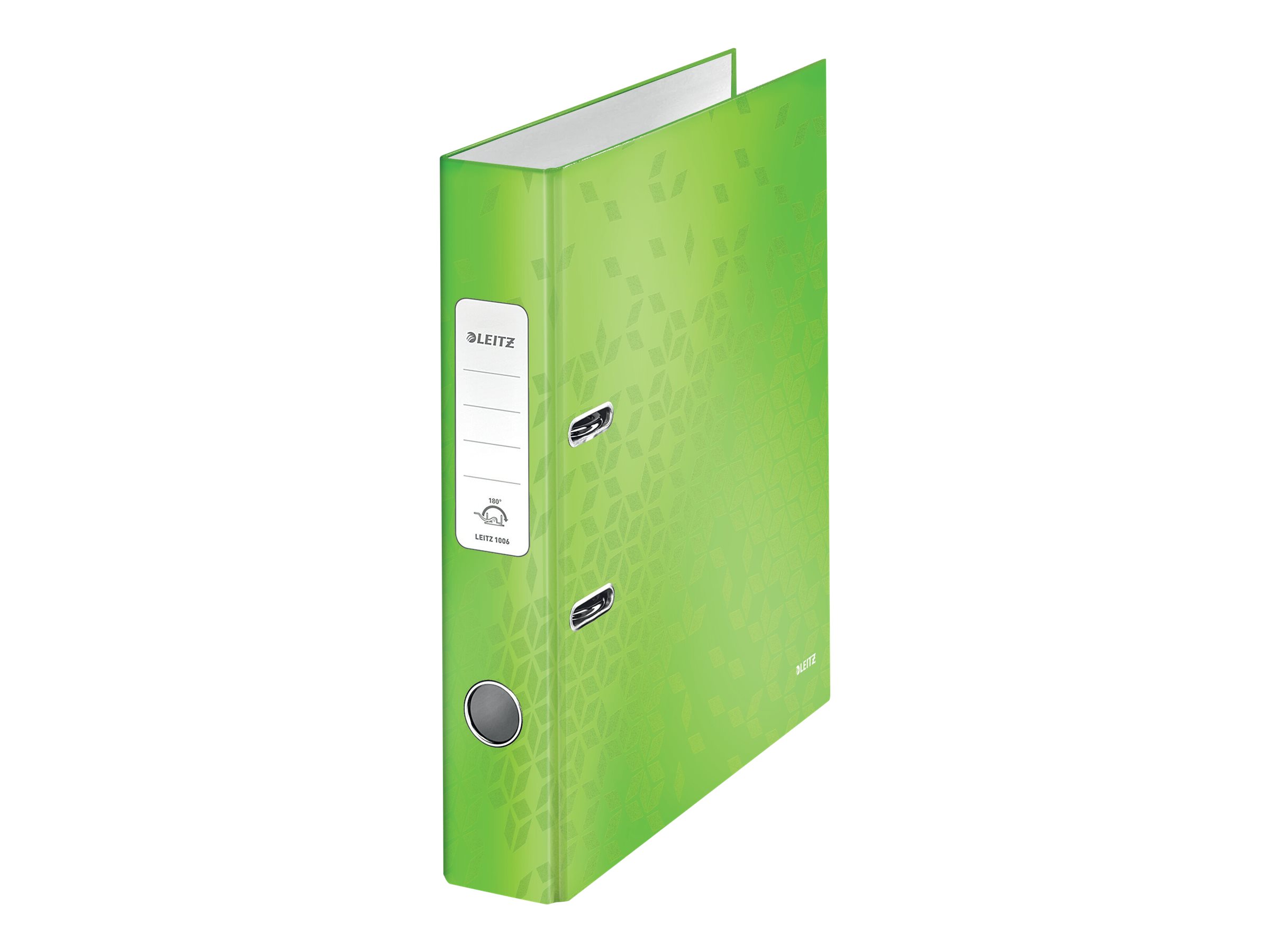 LEITZ Ordner gruen Karton 5,0 cm DIN A4 LEITZ Ordner gruen Karton 5,0 cm DIN A4