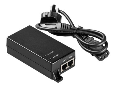 DIGITUS Gigabit PoE Injektor 802.3af 10/100/1000Mbps Power Pins 4/5+ 7/8- Output max. 48V 15.4W