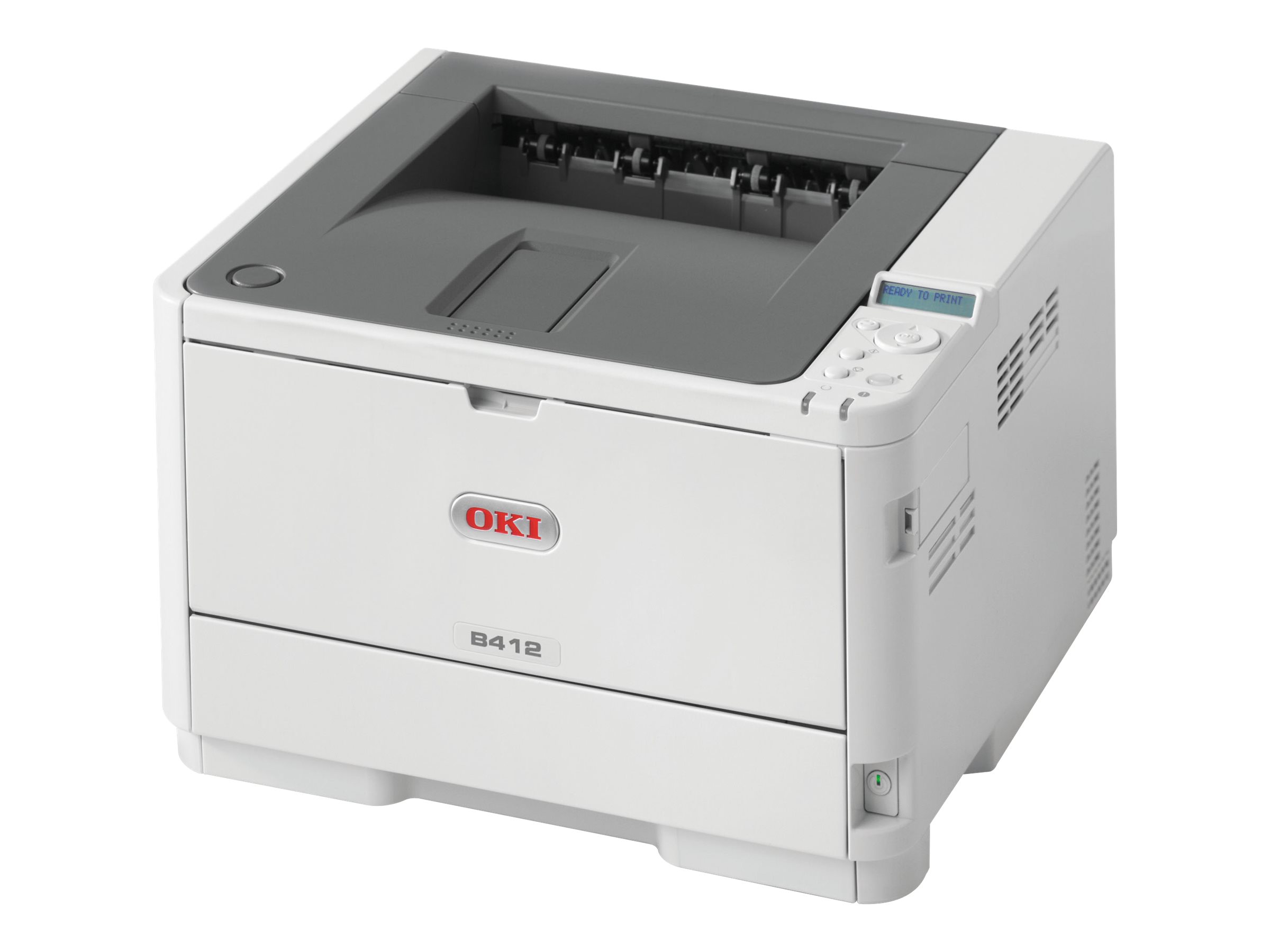 OKI B412dn Laserdrucker grau OKI B412dn Laserdrucker grau