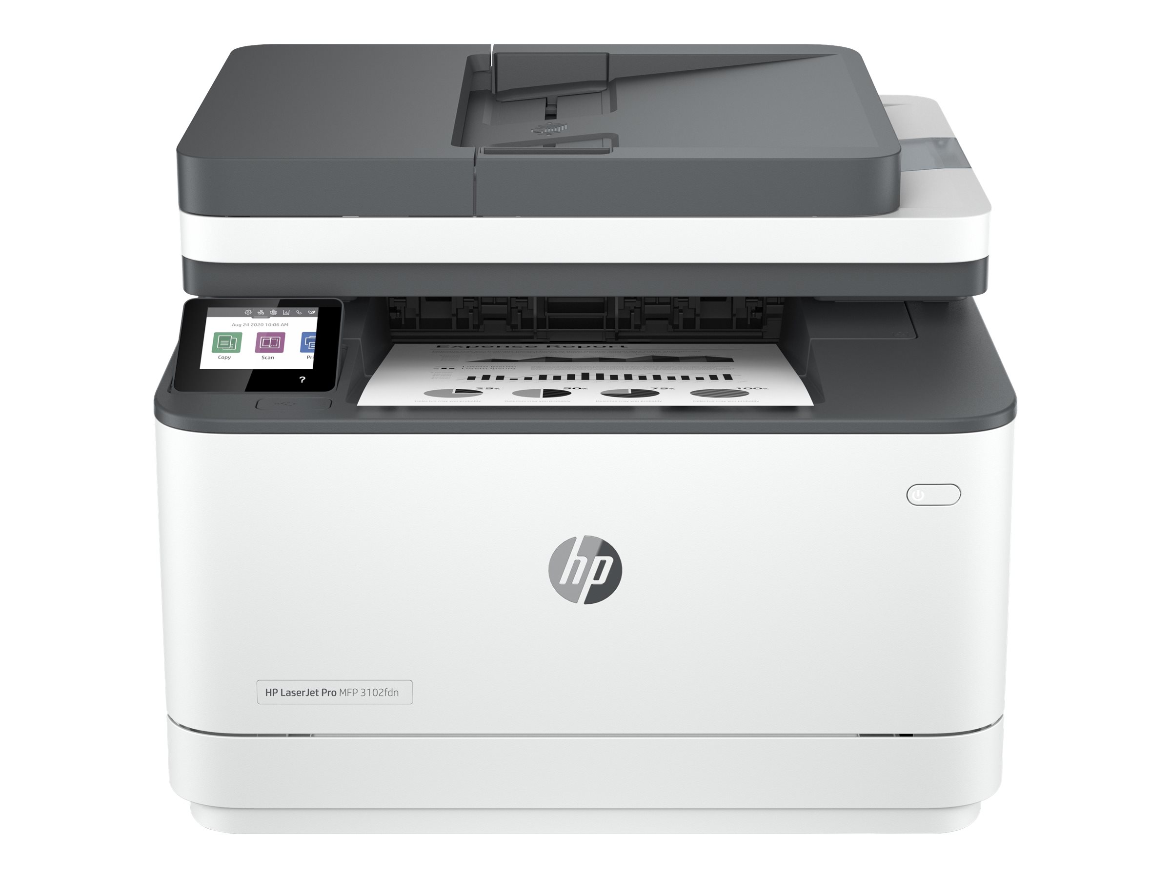 HP LaserJet Pro MFP 3102fdn 4 in 1 LaserMultifunktionsdrucker weiss