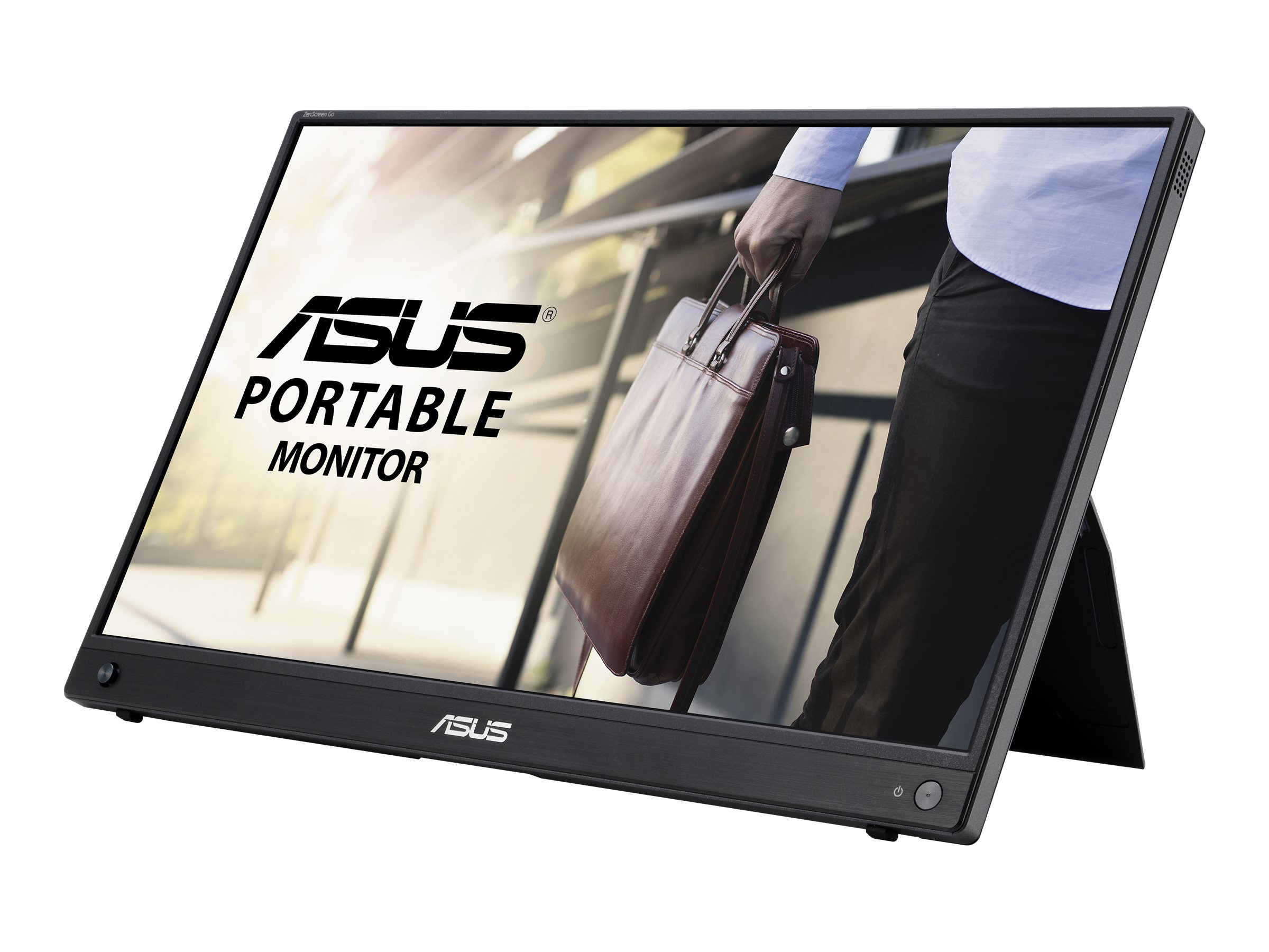 ASUS MB16AWP 39,62cm 15,6Zoll WLED IPS FHD AG 16:9 60Hz 250cd/m2 5ms Mini HDMI USB Type-C 2x1.5W speaker Black+Gun Metal