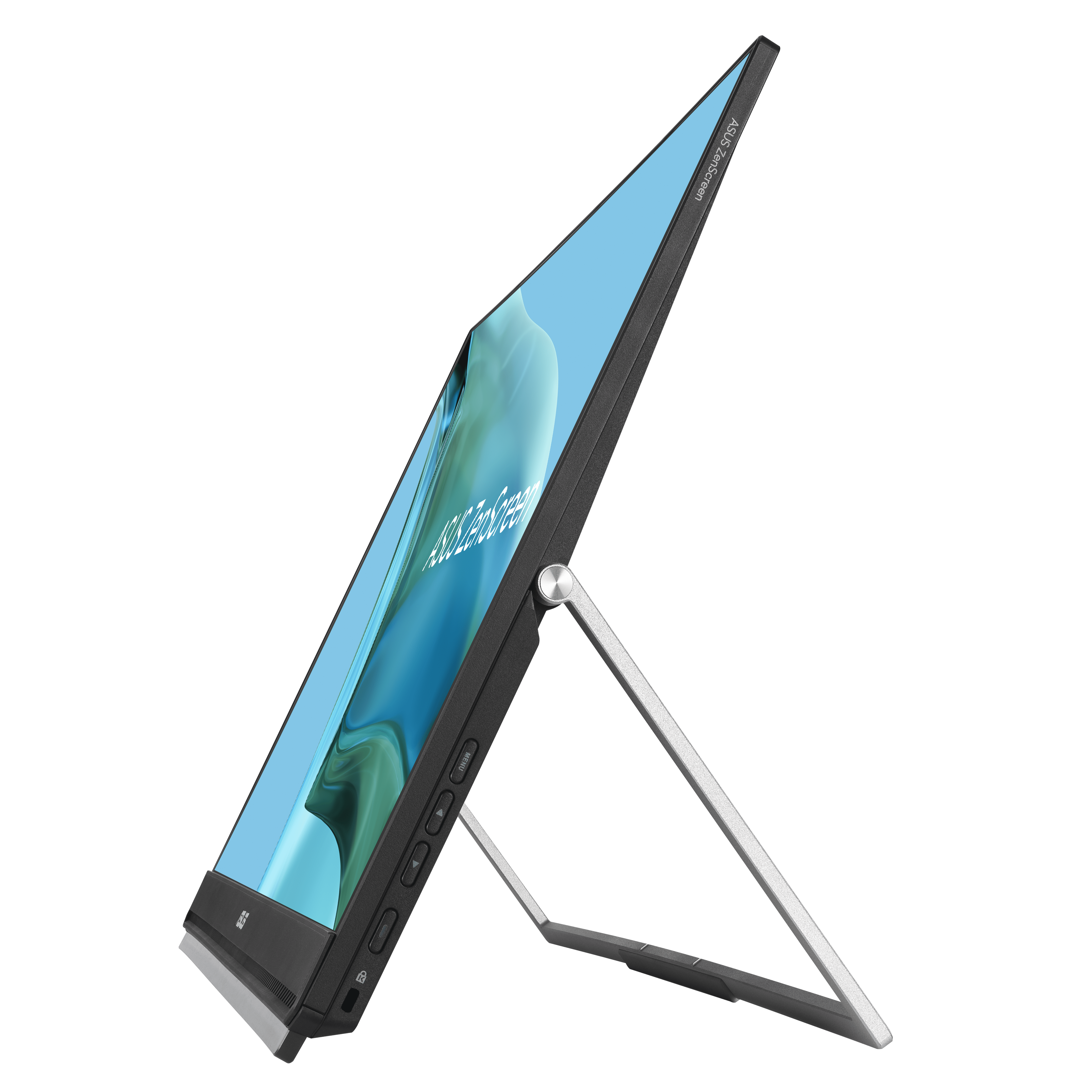 ASUS ZenScreen MB249C 60,96cm 24Zoll portable Monitor Full HD 1920x1080 60W FreeSync IPS Panel 169 Speaker USB TypeC HDMI