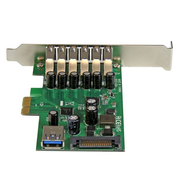 STARTECHCOM 7 Port PCI Express SuperSpeed USB 30 Card Adapter