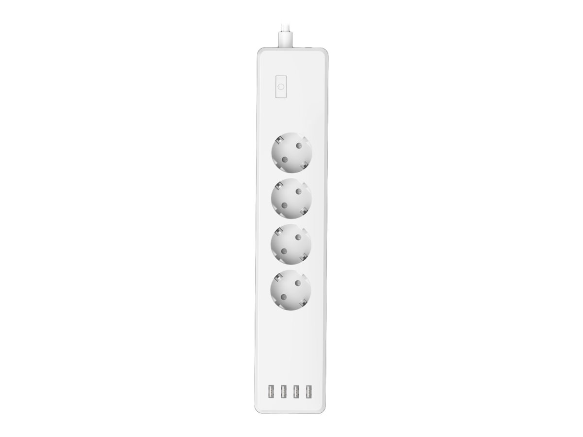 hama WLAN-Steckdosenleiste 4-fach Steckdosenleiste 1,70 m weiss
