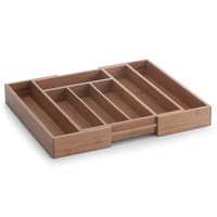 Zeller Bamboo Besteckkasten braun 1 St. Zeller Bamboo Besteckkasten braun 1 St.