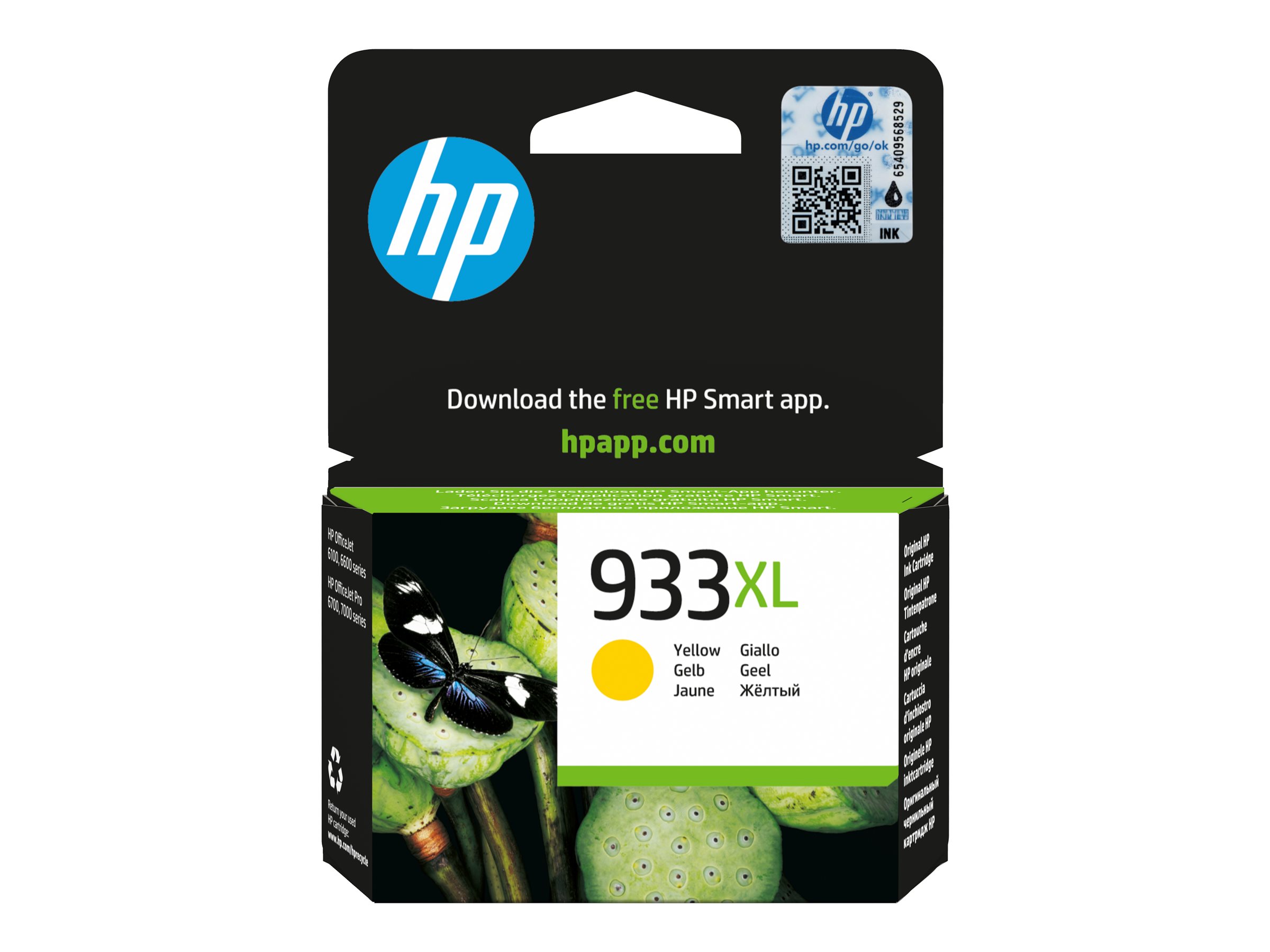 HP 933XL (CN056AE) gelb Druckerpatrone