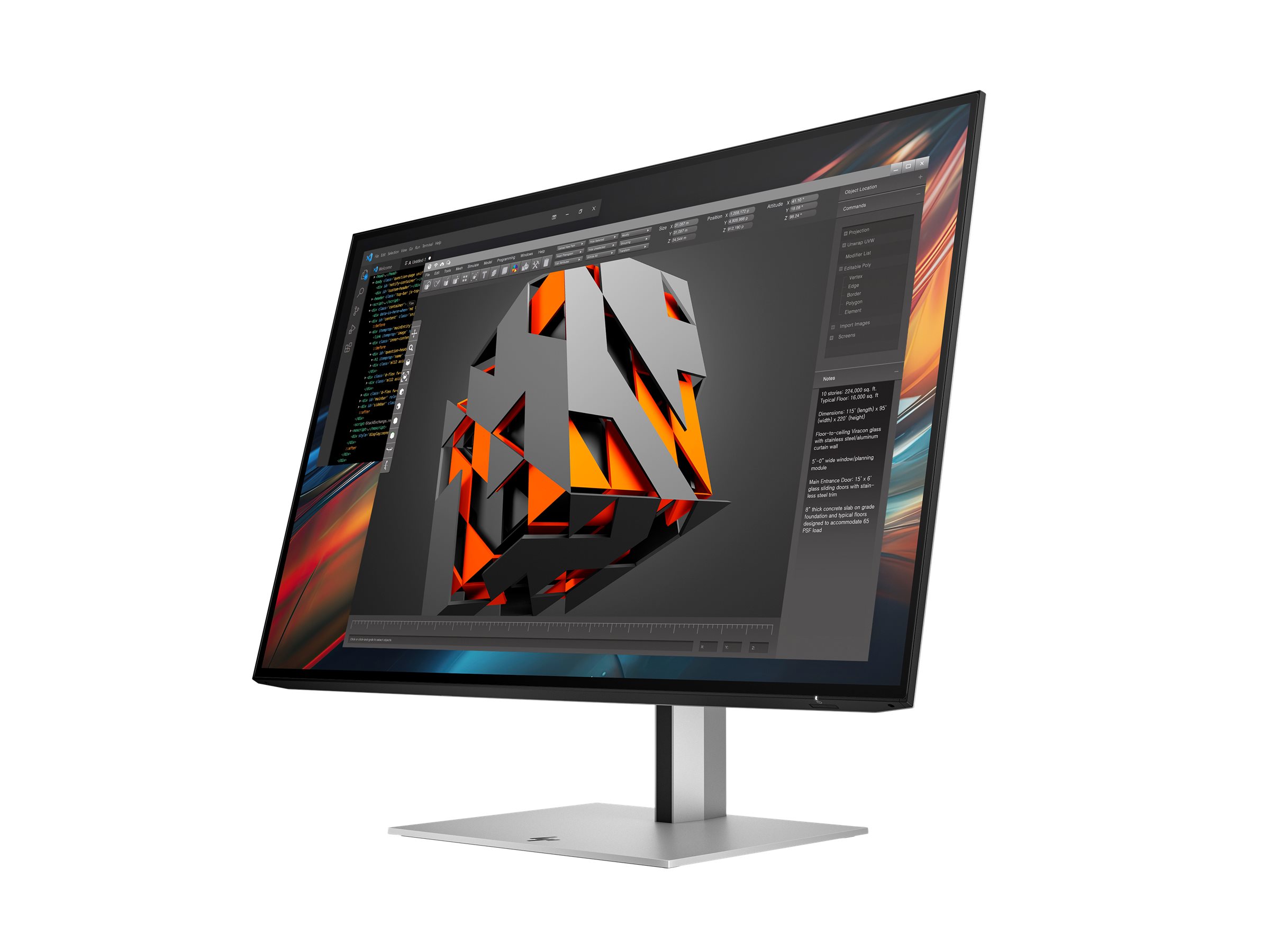 HP 724pu G3 60,96cm 24Zoll WUXGA Display USB-C HDMI 2.0 DP 1.4(EU)