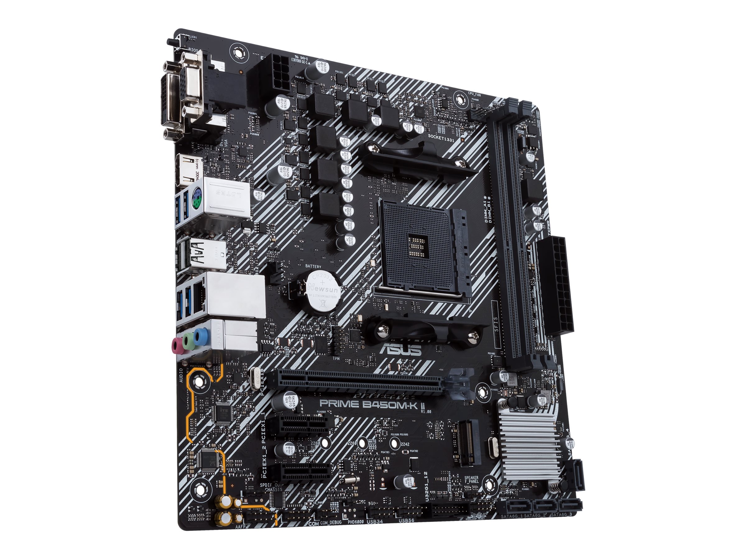 ASUS PRIME B450M-K II AM4 SOCKET HDMI 2.0B DVI-D D-Sub ASUS PRIME B450M-K II AM4 SOCKET HDMI 2.0B DVI-D D-Sub