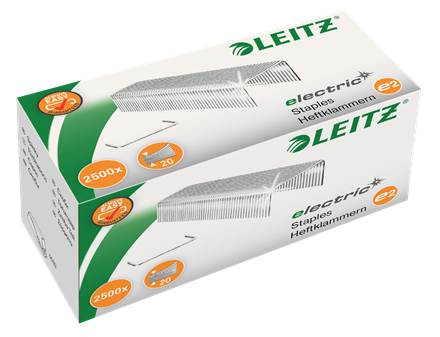 LEITZ Heftklammern Electric 5569 e2, 2500 St