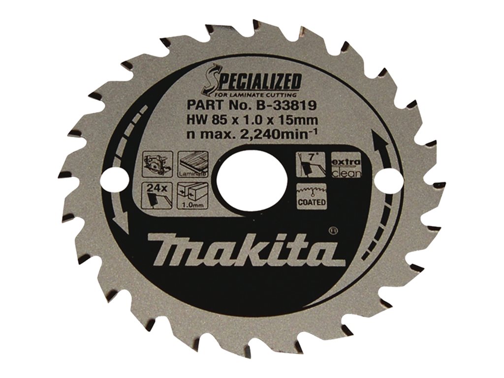 makita B-33819 KreissÃ¤geblatt 85,0 mm, 24 ZÃ¤hne