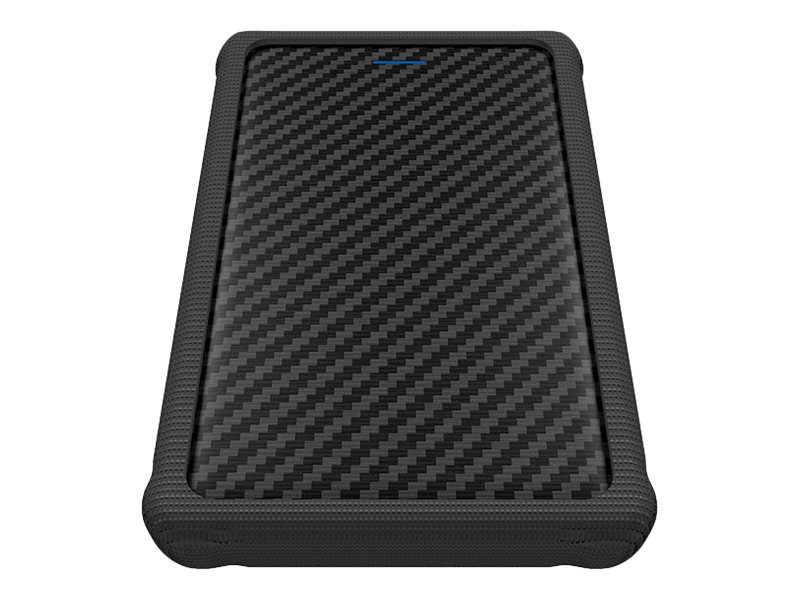 ICY BOX IB-223U3-B USB3.0 HDD Gehaeuse fuer 6,3cm 2.5Zoll SATA HDDs bis 9,5mm USB3.0   Silicon Schutz Kunststoff sw Schraubenlos