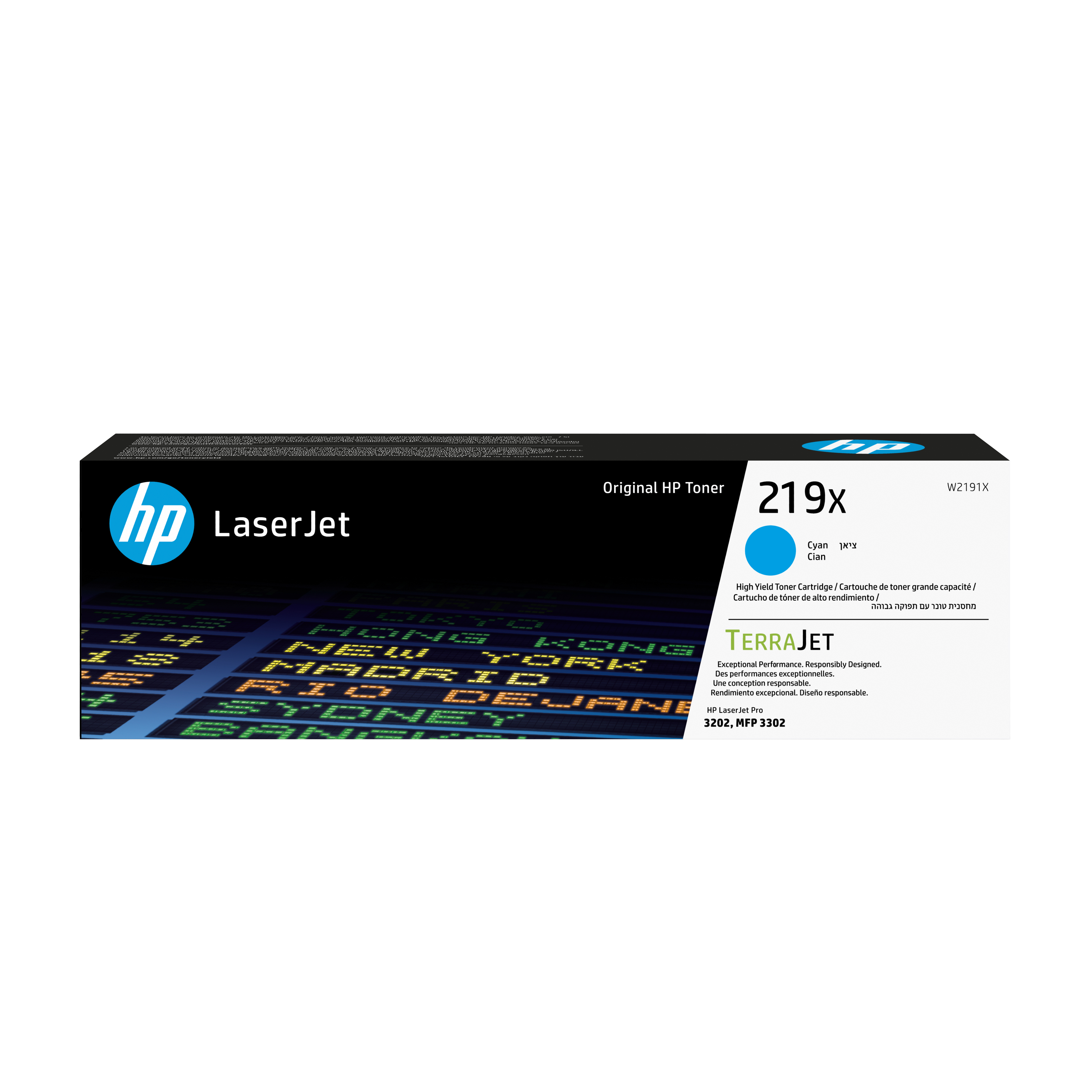 HP 219X W2191X cyan Tonerkartusche