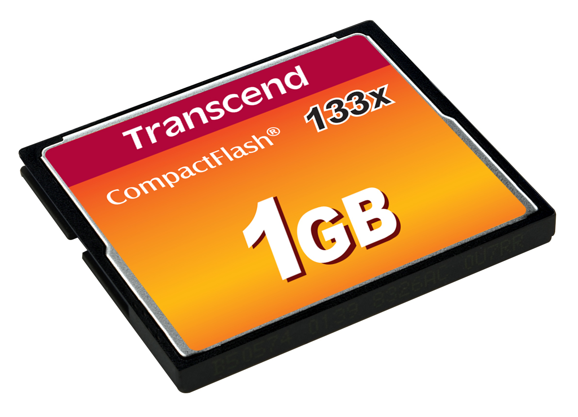 TRANSCEND CompactFlash 1GB Card MLC