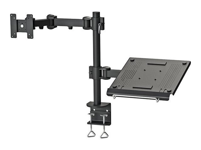 NEOMOUNTS FPMA-D960N Desk Mount Clamp 2xFlatscreen 25,4-69cm 10-27Zoll 10kg VESA 75x75/100x100mm dreh-kipp-schwenkbar piv