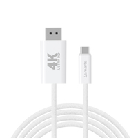 4smarts 540958 - 2 m - USB C - DisplayPort - Männlich - Männlich - 3840 x 2160 Pixel