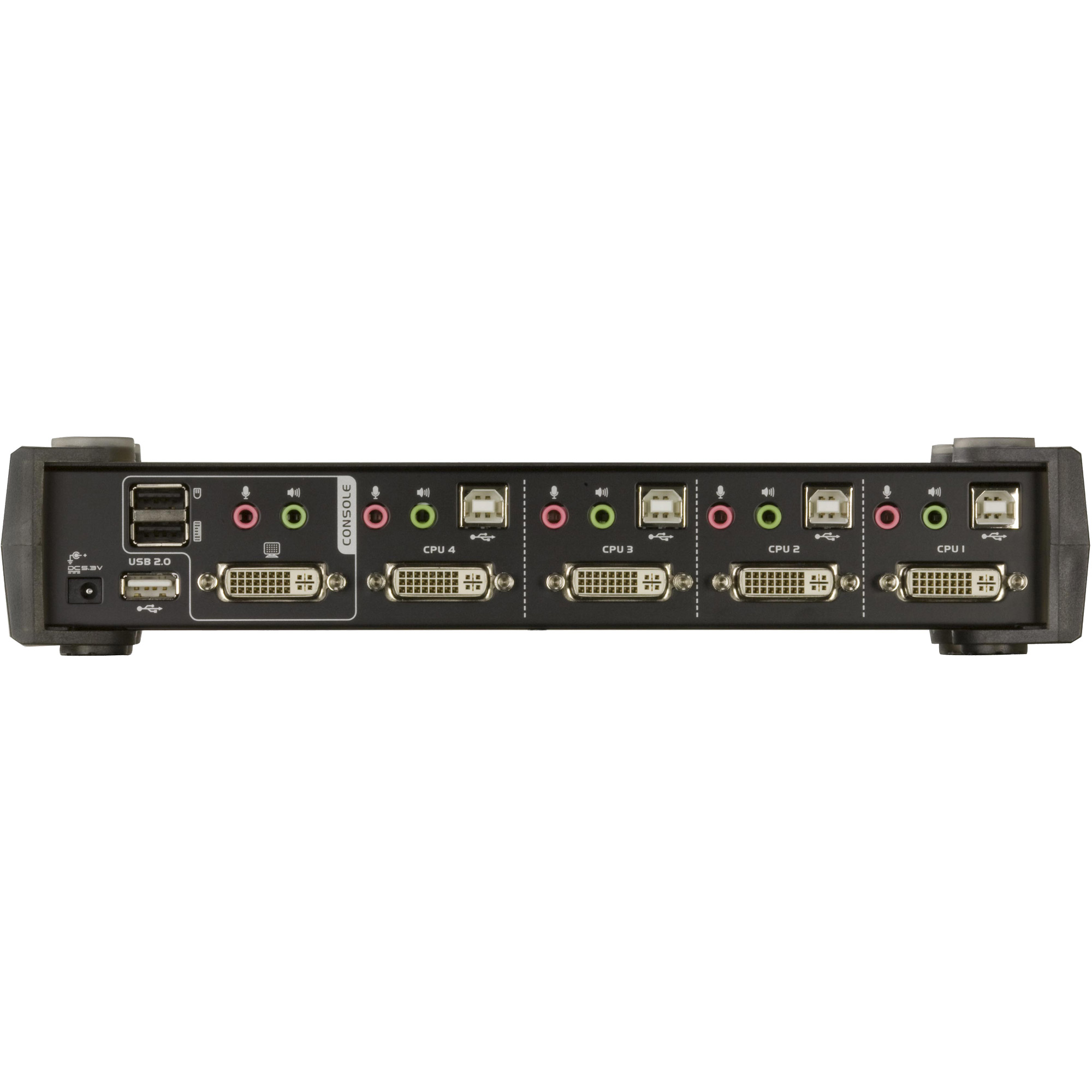 ATEN CubiQ CS1764A - KVM-/Audio-Switch - 4 Anschlüsse