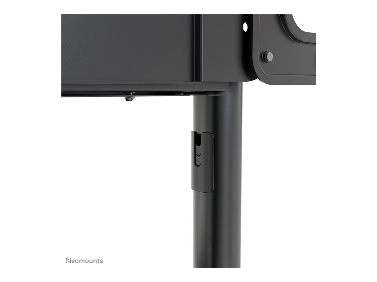 NEOMOUNTS TV/Monitor FloorStand Rollwagen 94-177,8cm 30-70Zoll max 70kg Höhe 137cm Neigbar Rotierbar schwarz