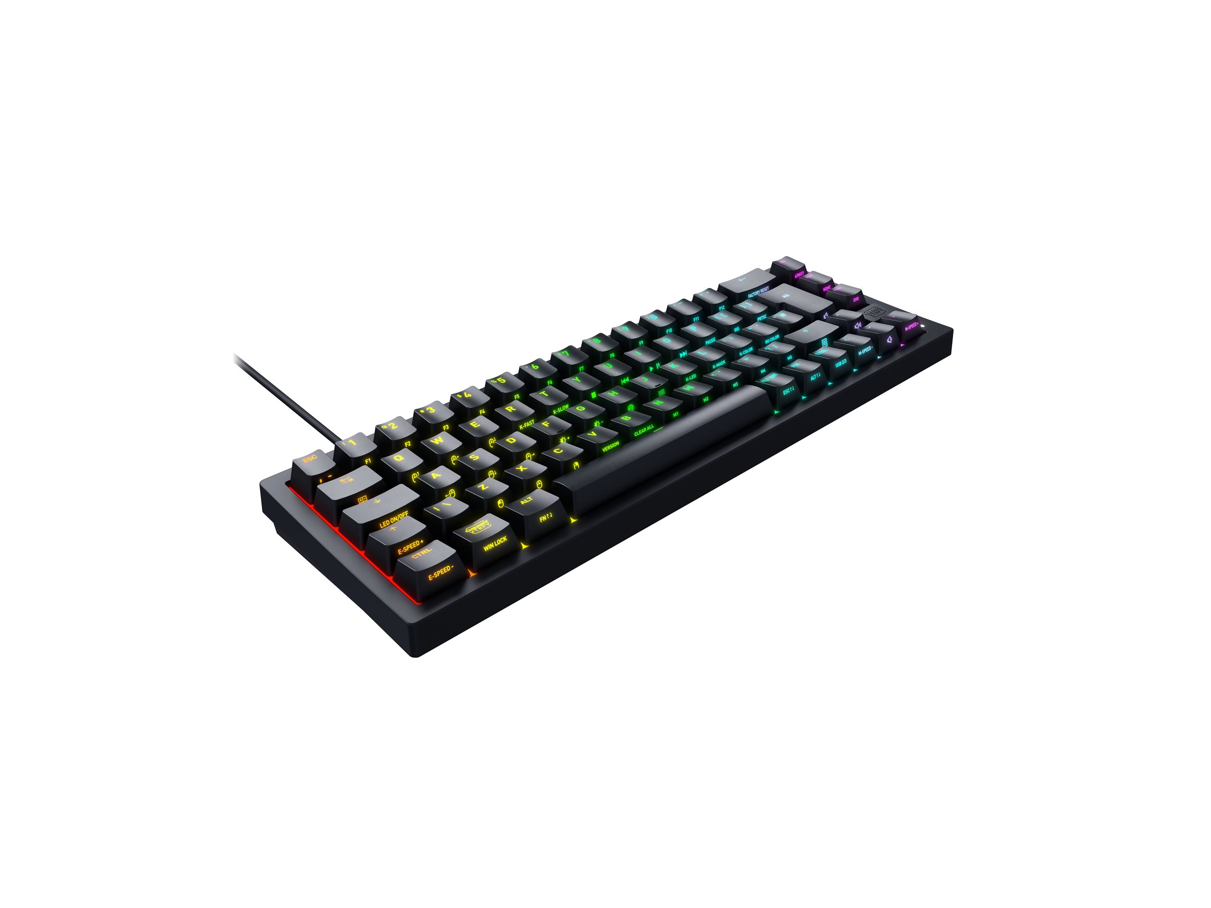 CHERRY XTRFY K5V2 65perc keyboard black