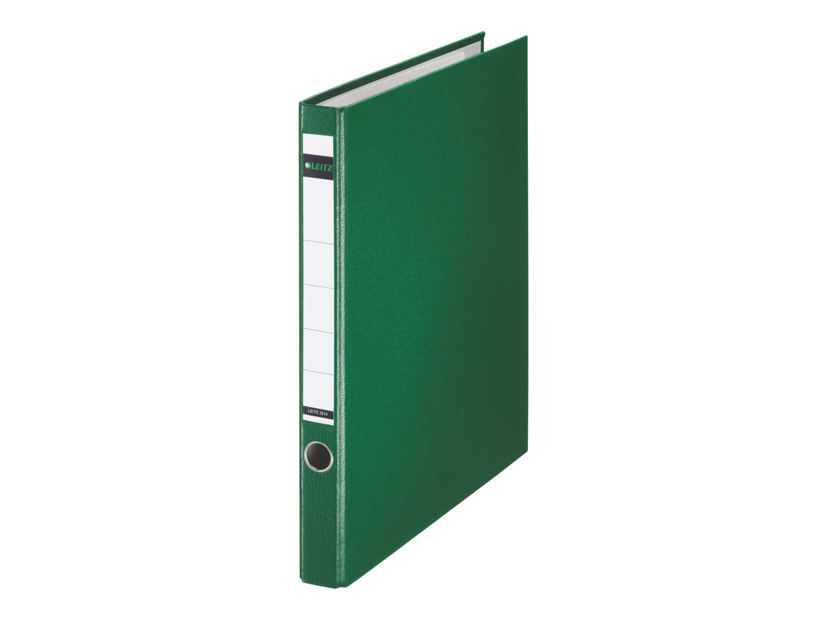 LEITZ 1014 Ringbuch 2-Ringe gruen 3,5 cm DIN A4